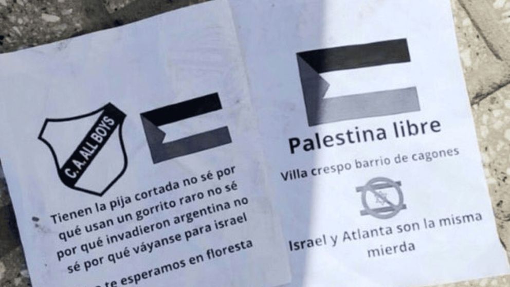 La severa sanción que le aplicó el Gobierno de la Ciudad de Buenos Aires a All Boys por los hechos antisemitas ante Atlanta