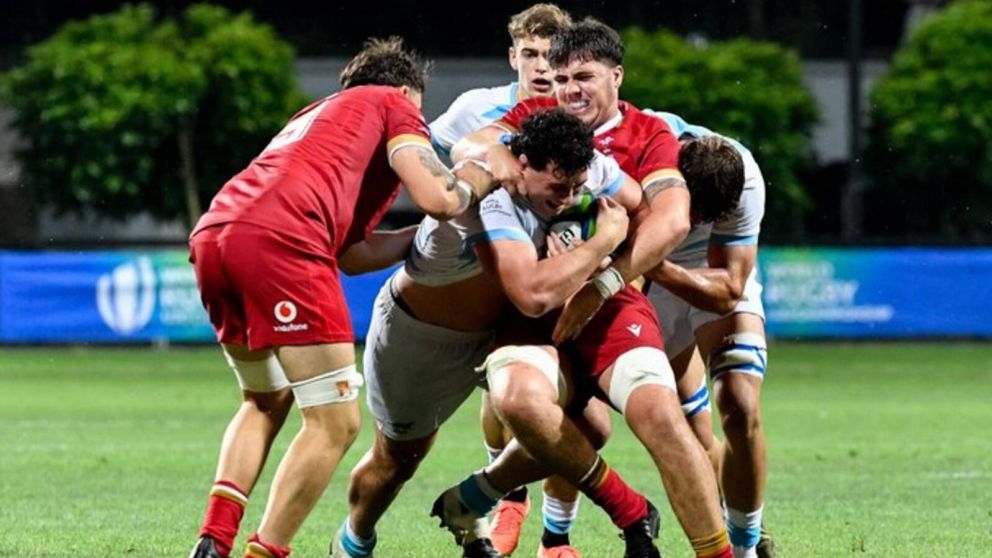 Los Pumitas debutaron con una buena victoria ante Gales en el Mundial Sub 20 de Rugby de Italia
