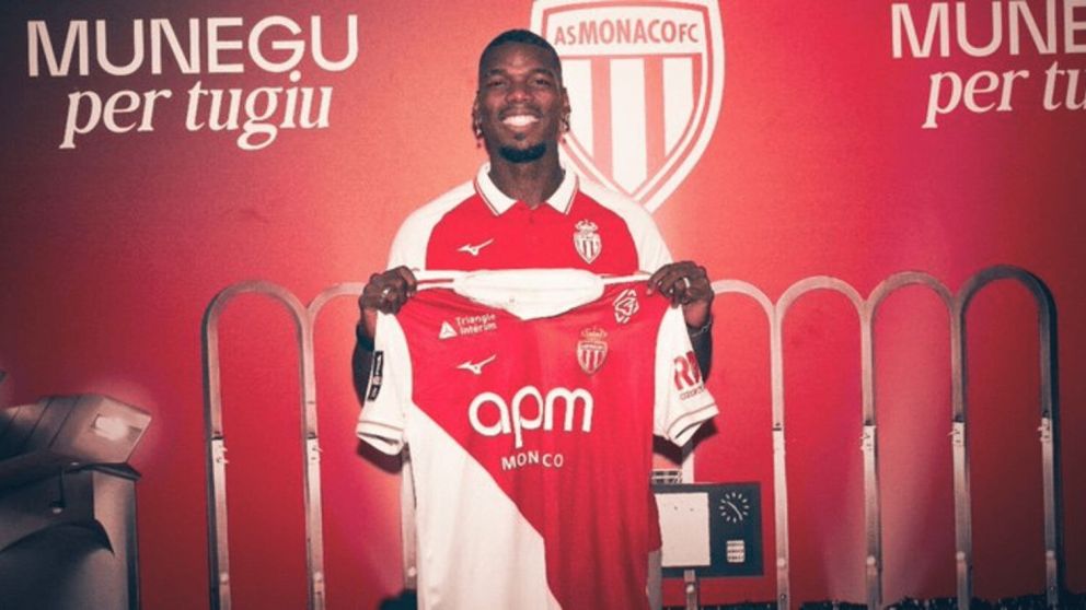 Video: Paul Pogba firmó contrato con el Mónaco y se largó a llorar como un niño