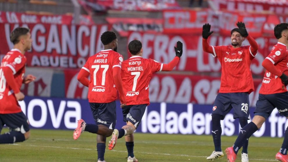 Independiente festejó sobre el final: se lo dio vuelta a Gimnasia de Mendoza y se clasificó a octavos de final