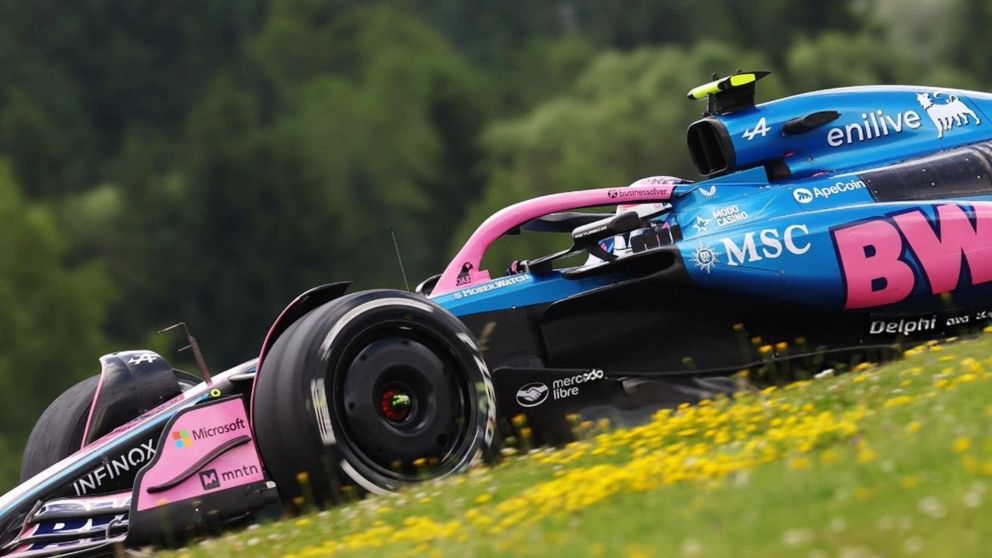 Colapinto terminó último con su Alpine y McLaren dominó la práctica 2 del Gran Premio de Austria de la Fórmula 1