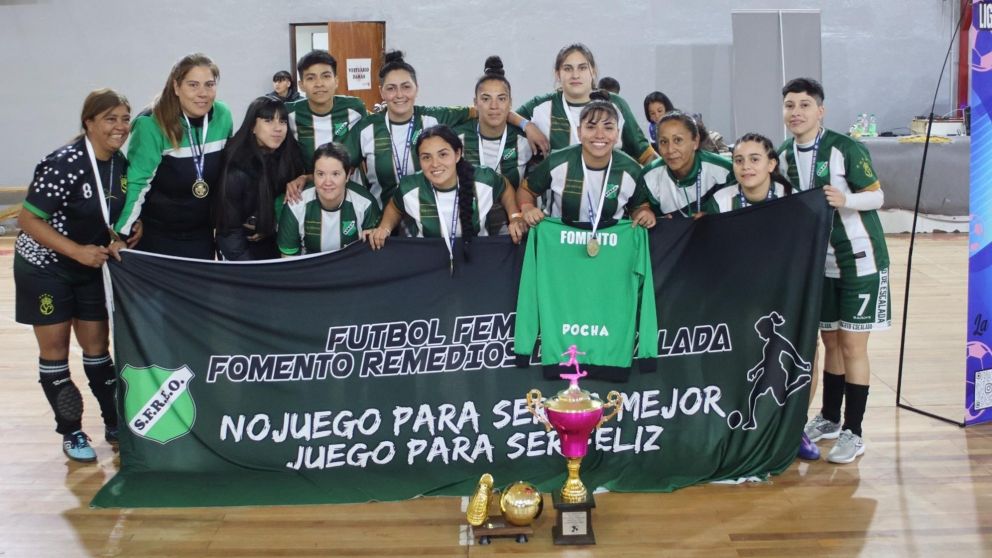 Fomento de Escalada se consagró campeón de la Copa Nacional de Futsal y viajará a Brasil para disputar la Copa Internacional