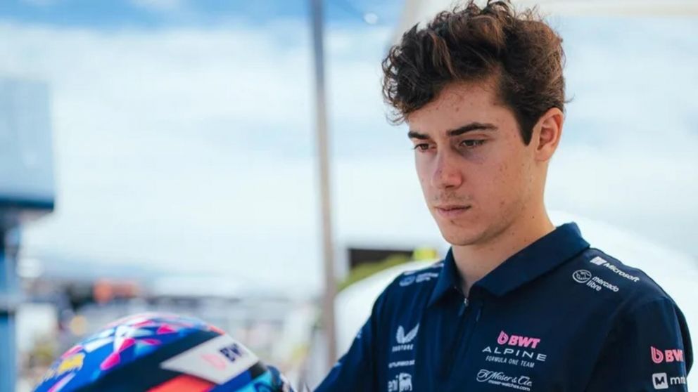 Franco Colapinto est� entusiasmado por el Gran Premio de Austria de F�rmula 1 y recibi� un gui�o de Alpine