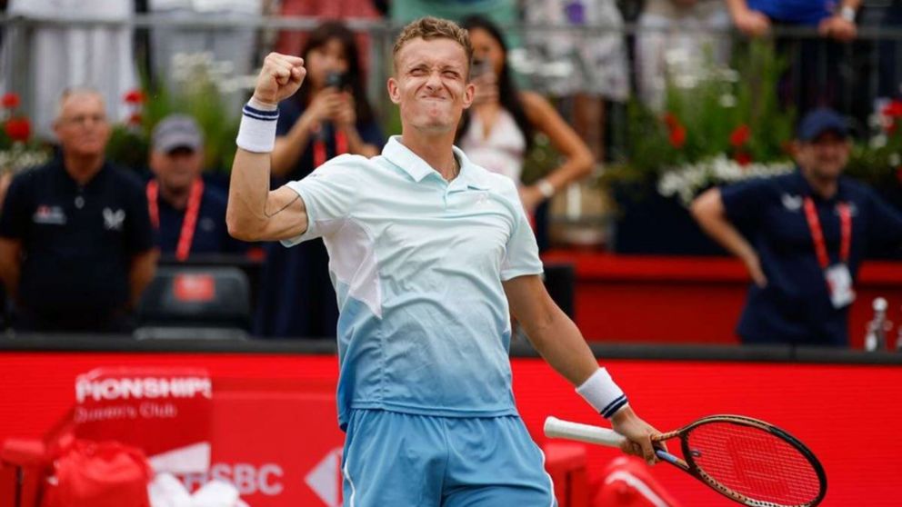 Jiri Lehecka metió un batacazo, eliminó a Jack Draper y es finalista del