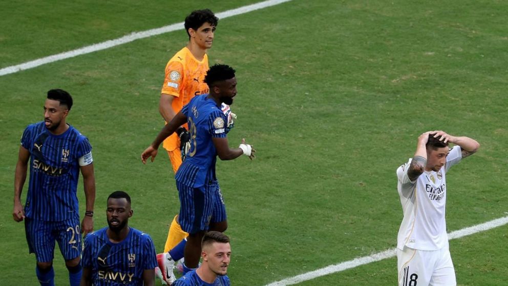 Papelón de Real Madrid: falló un penal sobre el final y Al Hilal amargó el debut de Xabi Alonso en el Mundial de Clubes