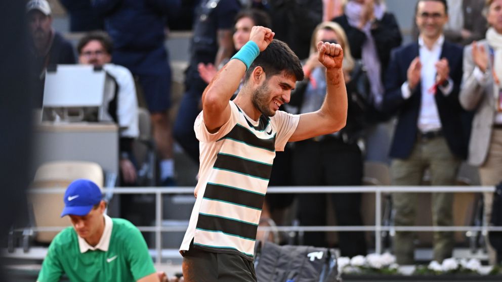 Cu�nto dinero gan� Carlos Alcaraz por ser campe�n de Roland Garros tras derrotar en la final a Jannik Sinner