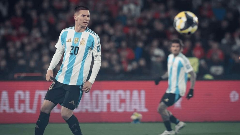 Franco Mastantuono es la noticia en España: su debut en la Selección Argentina mayor generó revuelo