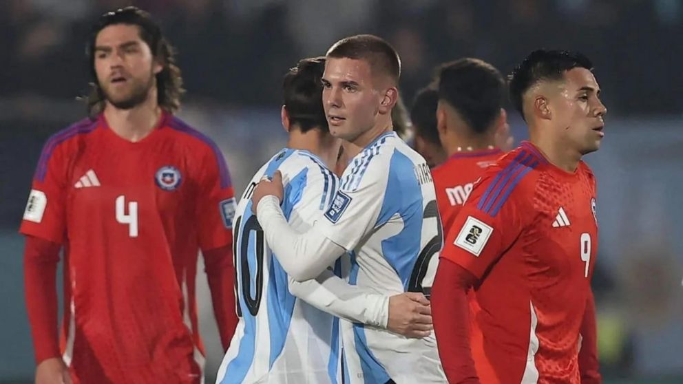 Mastantuono debutó en la Selección Argentina, rompió un récord e hizo historia