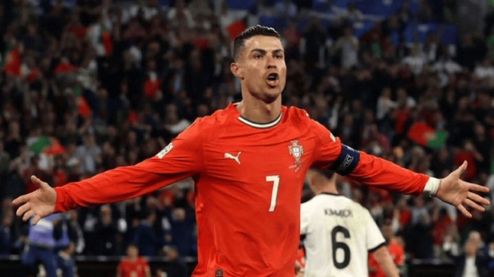 Cristiano Ronaldo le dio la victoria a Portugal ante Alemania y jugará la final de la National League