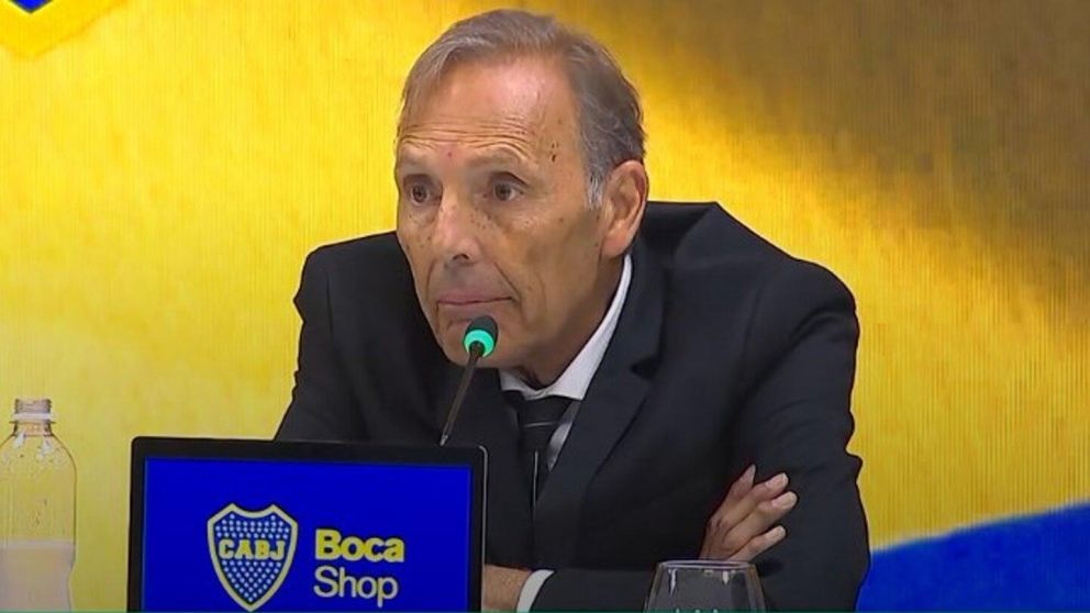 Russo y una presentación como DT de Boca a pura emoción y con objetivos claros: "Tenemos que trabajar mucho y competir"