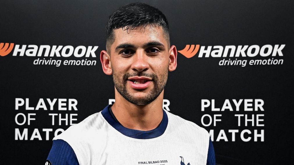 Cuti Romero sigue haciendo historia: campe�n con Tottenham y elegido el MVP de la final de la Europa League