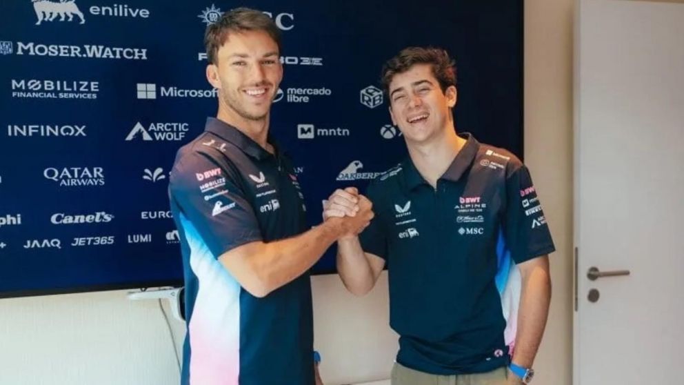 Franco Colapinto superó en una importante estadística a Pierre Gasly, su compañero en Alpine, en el GP de Imola de F1