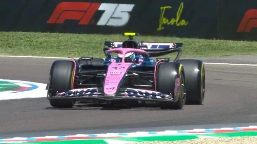 Franco Colapinto debutó con Alpine en la Fórmula 1 con un 17° puesto en la práctica libre 1 en el GP de Imola