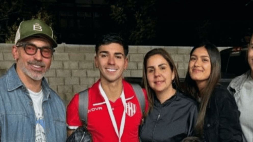 La emoción del Pocho Lavezzi tras el debut de su hijo en Unión de Santa Fe