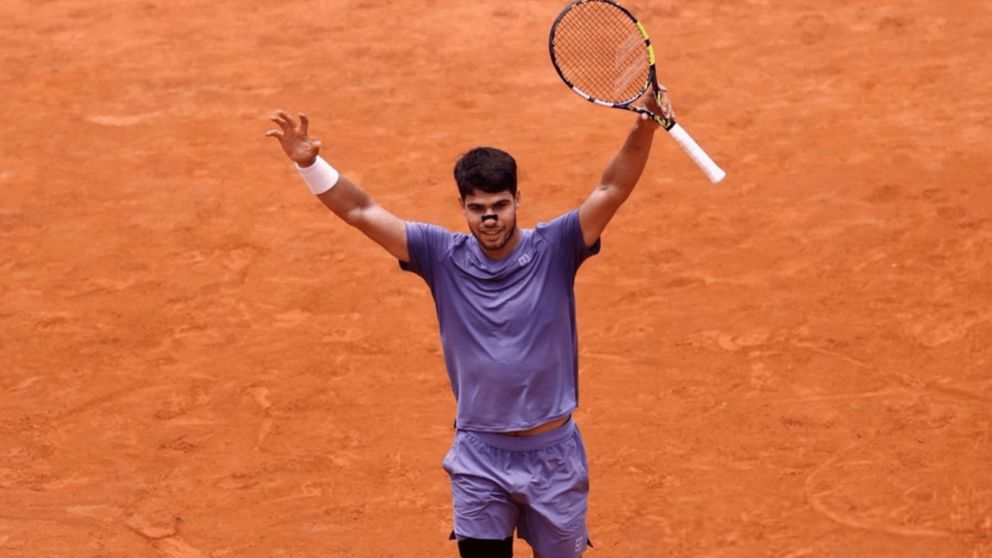 Carlos Alcaraz acabó con la ilusiones de Jack Draper, se metió en semifinales del Masters 1000 de Roma y será número 2 del mundo