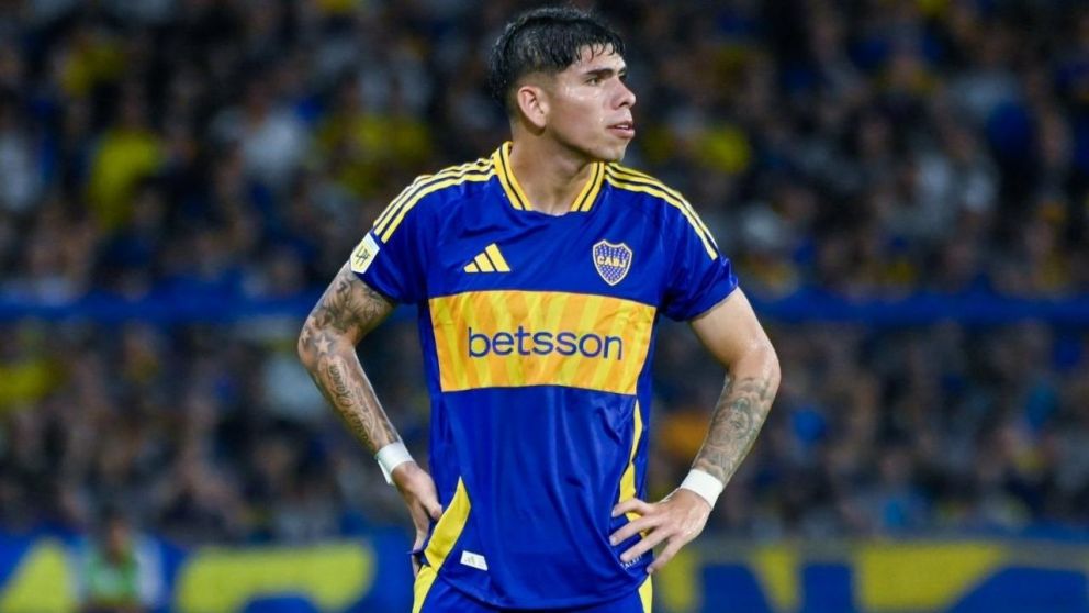 Boca es una fiesta, pero afuera de la cancha: Palacios se fue a un boliche tras los insultos de los hinchas ante Lanús