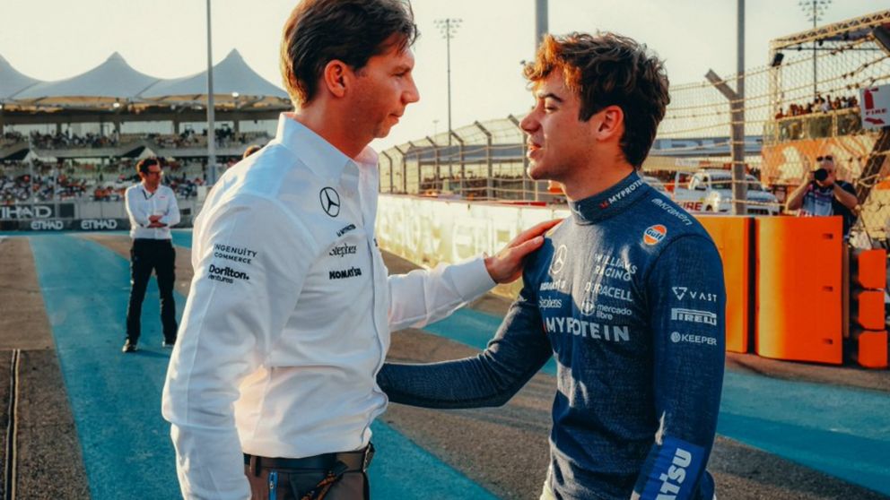 El saludo de Williams a Franco Colapinto tras su confirmación como piloto principal Alpine en la Fórmula 1