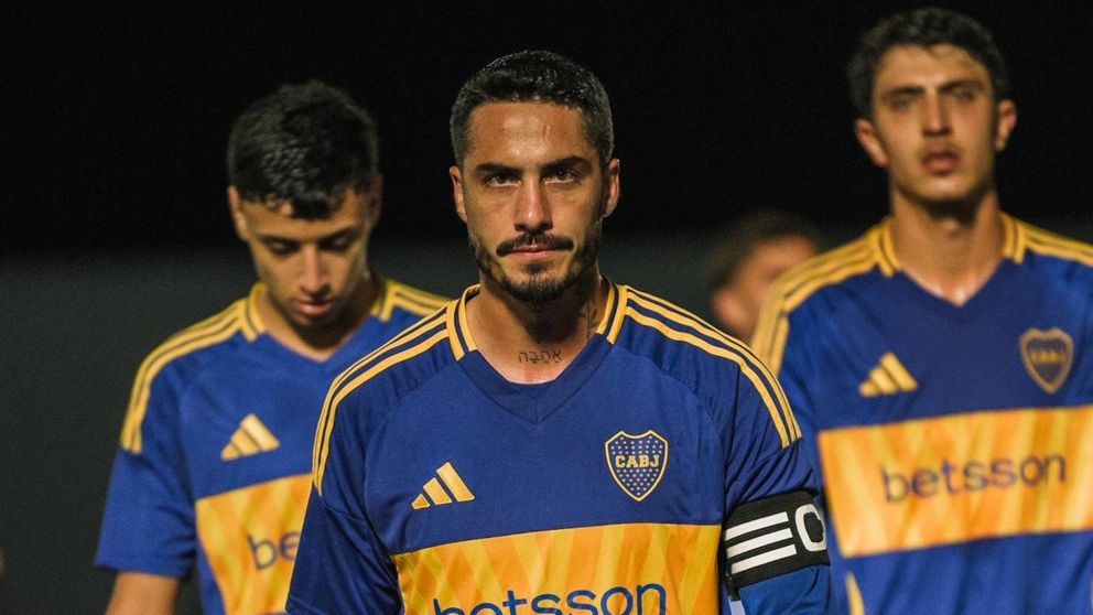 Nicolás Figal volvió a Boca después de cuatro meses: jugó en la victoria de la reserva frente a Barracas Central