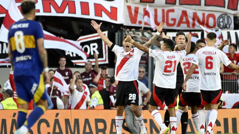 River derrotó a Boca en un Superclásico caliente: así quedó el historial