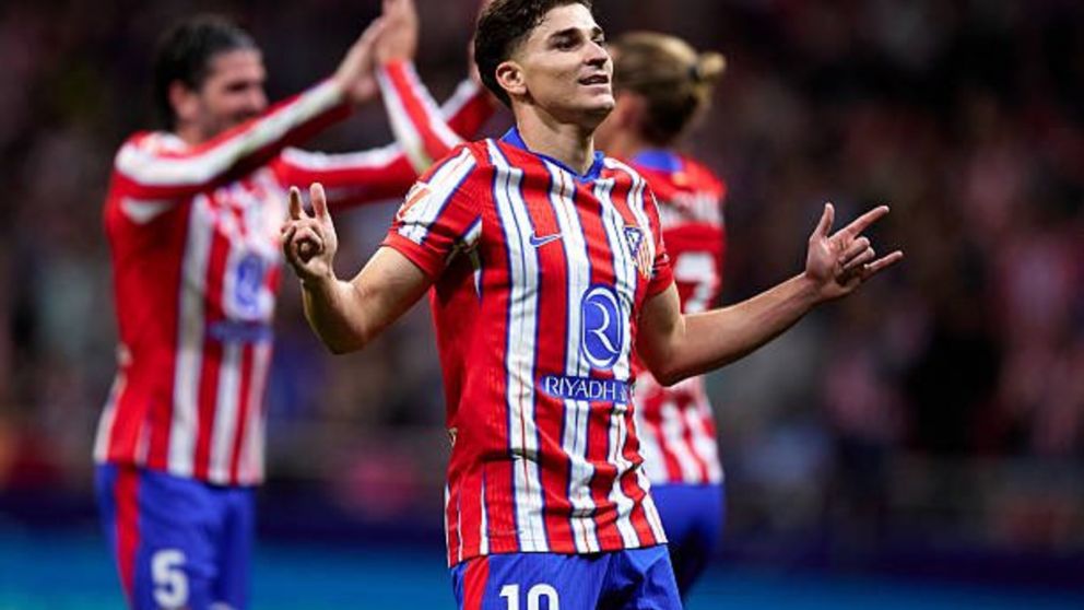 El golazo de Julián Álvarez para sellar el contundente triunfo de Atlético de Madrid ante Rayo Vallecano