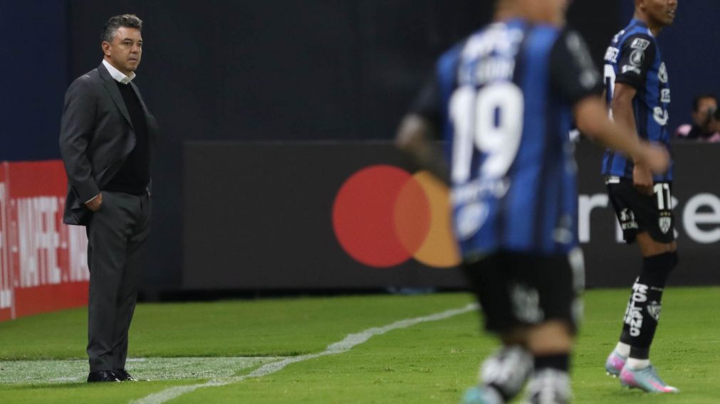 Gallardo obtuvo un récord inédito en la Copa Libertadores tras el empate entre River e Independiente del Valle