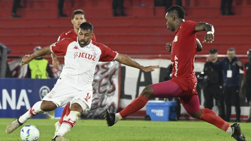 Hurac�n no pudo contra el arquero de Am�rica de Cali y fren� su buen andar en la Copa Sudamericana