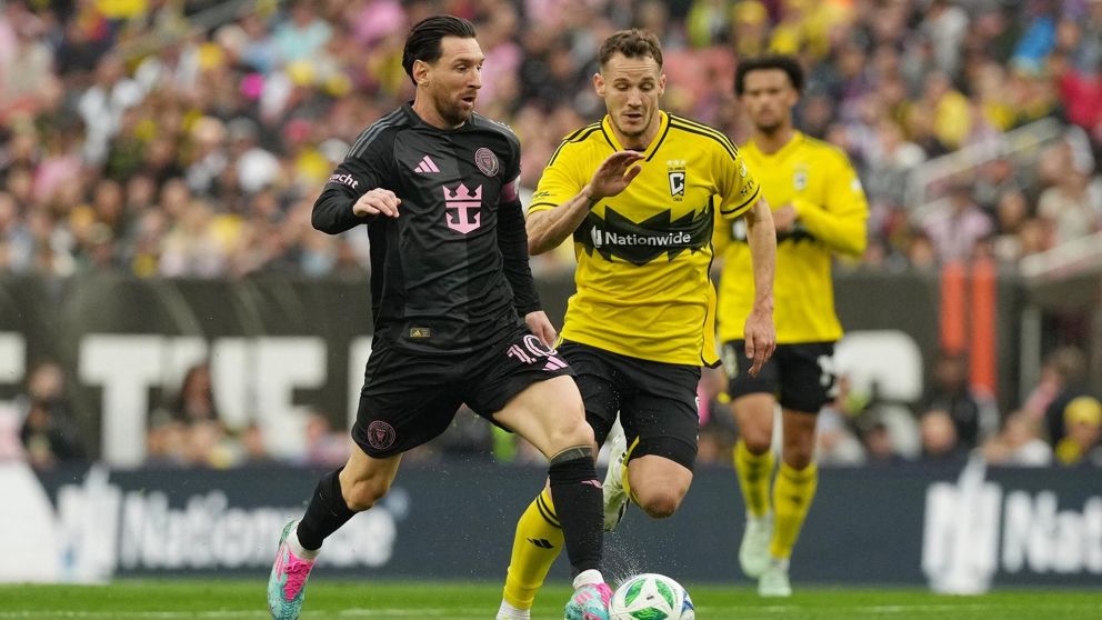 Con Messi como titular, Inter Miami derrotó a Columbus Crew y llegó a la punta en la MLS