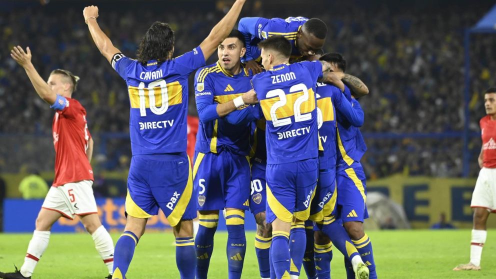 Boca le gan� a Estudiantes de La Plata, es m�s l�der que nunca en el Torneo Apertura y llega afilado al Supercl�sico ante River