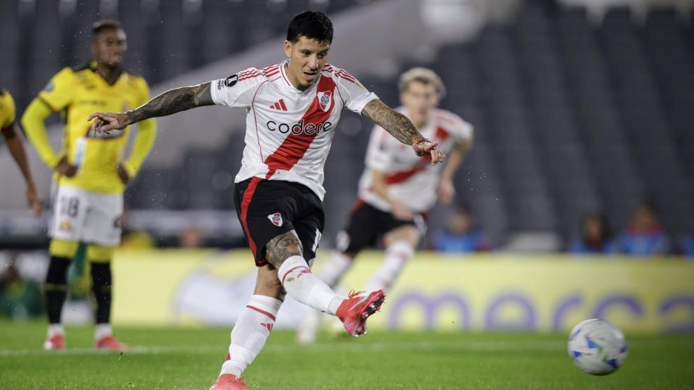 River sufre con sus delanteros: Sebastián Driussi superó un pésimo registro de Adam Bareiro