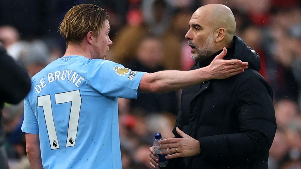 Guardiola tiene tres candidatos para reemplazar a De Bruyne en Manchester City y uno de ellos cuesta una fortuna