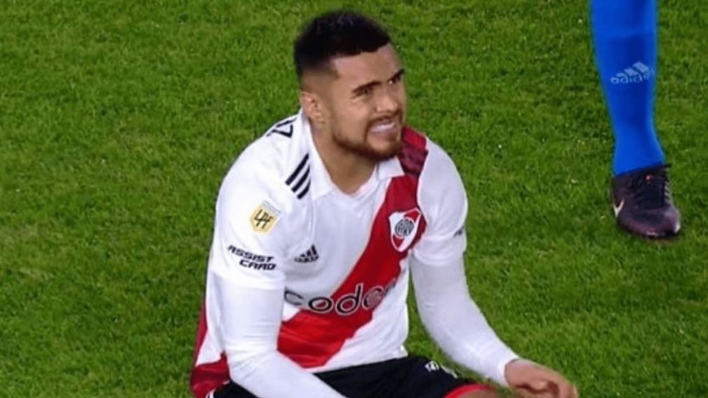 River hoy: Paulo Díaz se desgarró y se perderá el Superclásico ante Boca