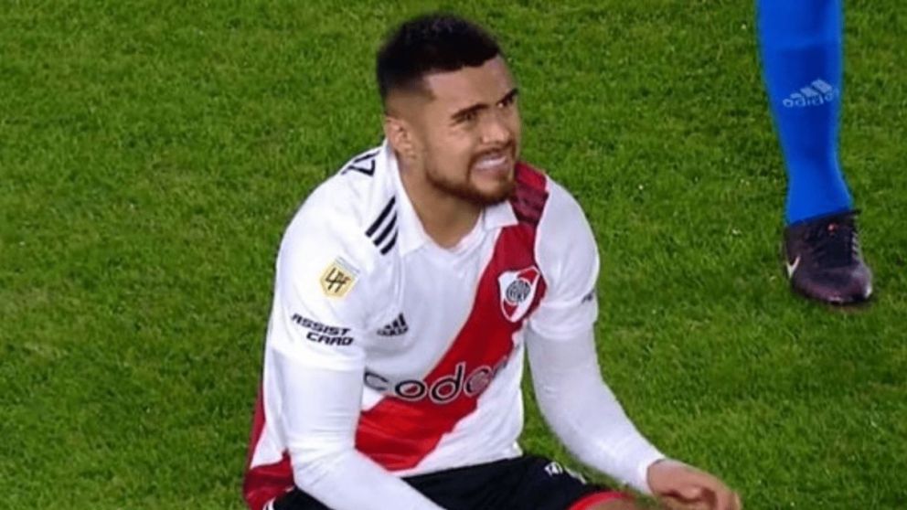 River hoy: Paulo Díaz se desgarró y se perderá el Superclásico ante Boca
