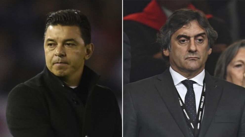 Arde River: Enzo Francescoli acordó con el Muñeco Gallardo buscar el reemplazante de Miguel Borja