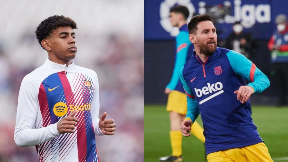 El Kun Agüero eligió entre Lionel Messi y Lamine Yamal y su respuesta llamó la atención en Barcelona
