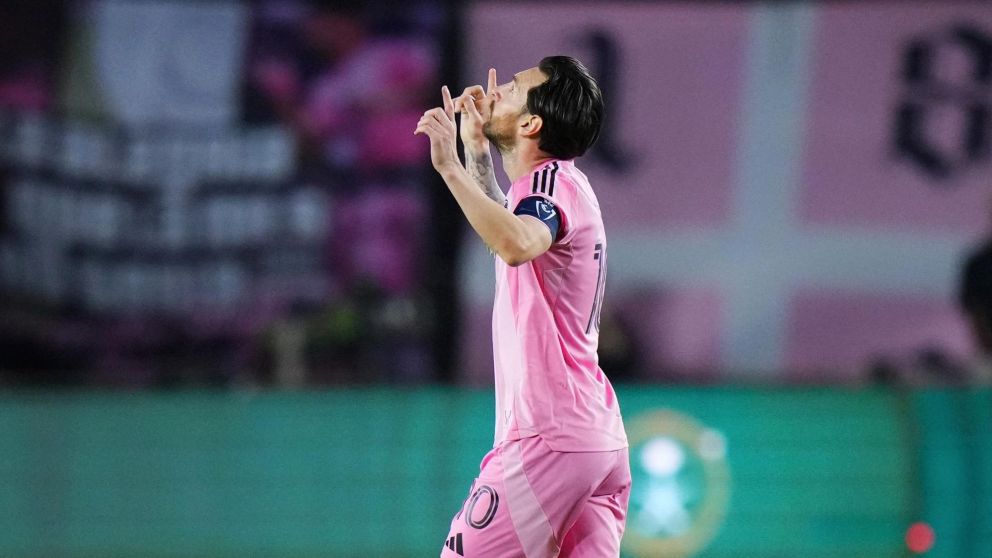 Messi salvó a Inter Miami con un doblete y le dio la clasificación en la Concachampions ante Los Angeles FC