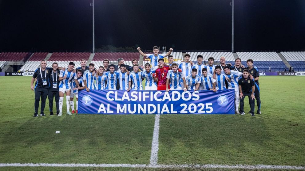 La Selecci�n Argentina gole� a Bolivia y se clasific� al Mundial Sub 17