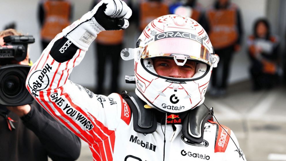 Max Verstappen logró una impactante pole position en el GP de Japón de Fórmula 1