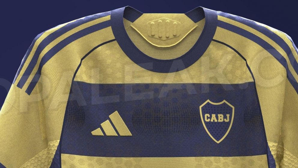Se filtró la nueva camiseta suplente de Boca, con un curioso cambio en el escudo