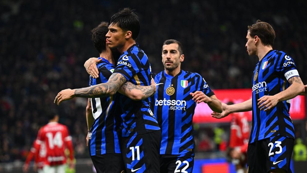 Sin Lautaro Martínez, Inter igualó con Milan por la Copa Italia y Joaquín Correa aportó una asistencia