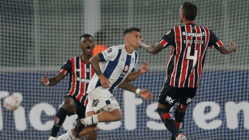 Pelota Libre o F�tbol Libre: c�mo ver en vivo Talleres de C�rdoba vs. San Pablo por la Copa Conmebol Libertadores
