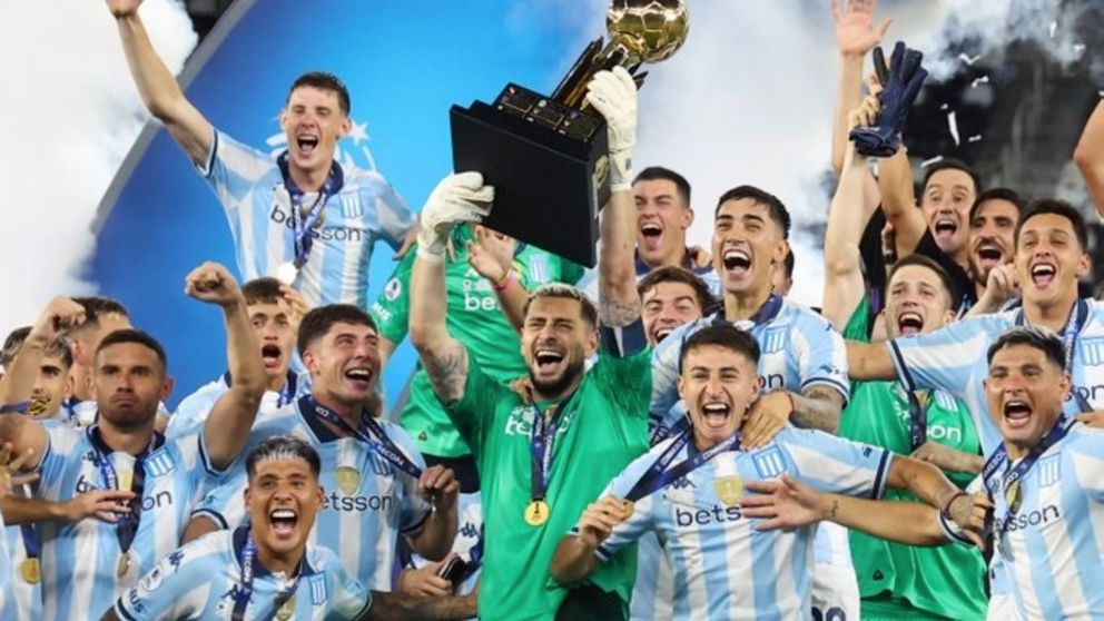 Racing campeón de la Recopa Sudamericana: el sorpresivo ídolo de una de las figuras del equipo de Gustavo Costas