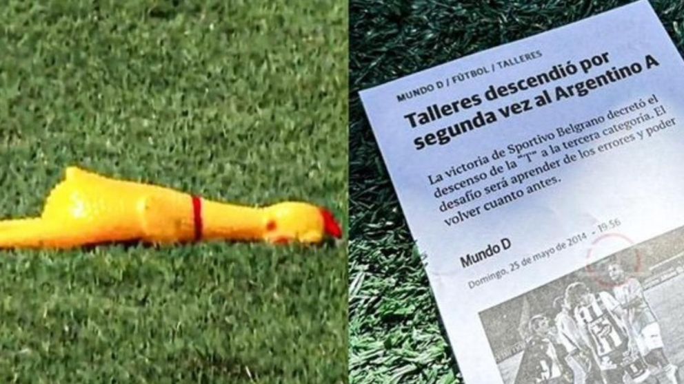 Las pícaras cargadas de los hinchas de Belgrano a los de Talleres en el clásico cordobés