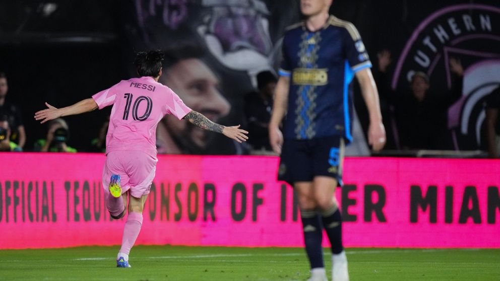 Messi volvió a la cancha y al gol en el triunfo de Inter Miami ante Philadelpia por la MLS