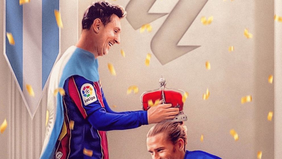 Antoine Griezmann superó a Lionel Messi y es el extranjero con más presencias en LaLiga de España