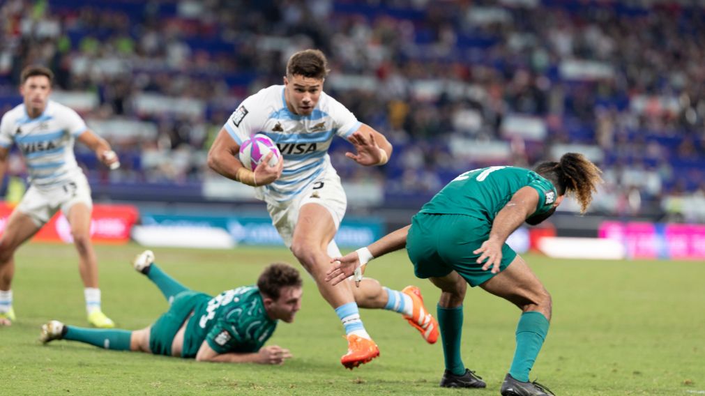 Los Pumas 7s acabaron con el maleficio, les ganaron a Irlanda y est�n en semifinales del Seven de Hong Kong tras 21 a�os
