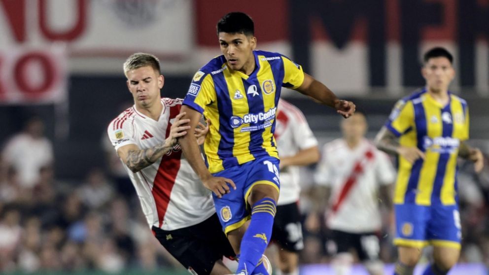 River no pudo aguantar e igualó ante Rosario Central en un partidazo por el Torneo Apertura