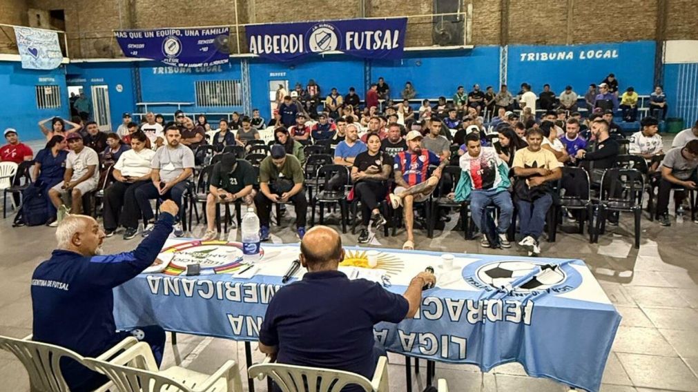 El Plenario Pre-Competencia de la Liga Argentina de Fútbol Sala fue todo un éxito