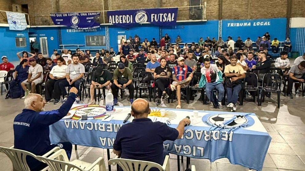 El Plenario Pre-Competencia de la Liga Argentina de Fútbol Sala fue todo un éxito