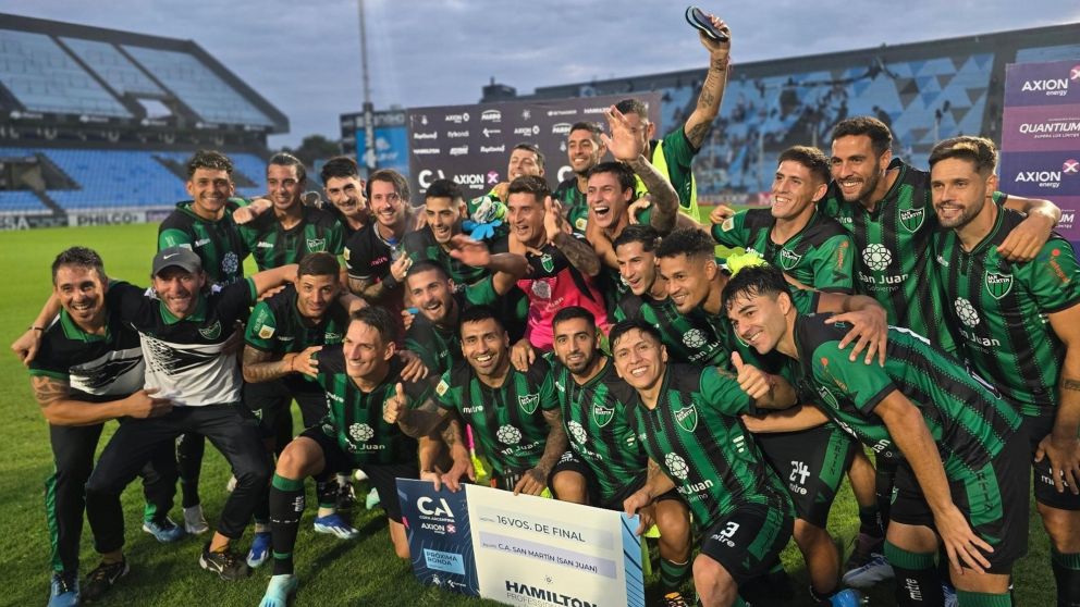 Copa Argentina: Gimnasia de Jujuy no practic� penales y Romagnoli debut� con el pie derecho en San Mart�n de San Juan