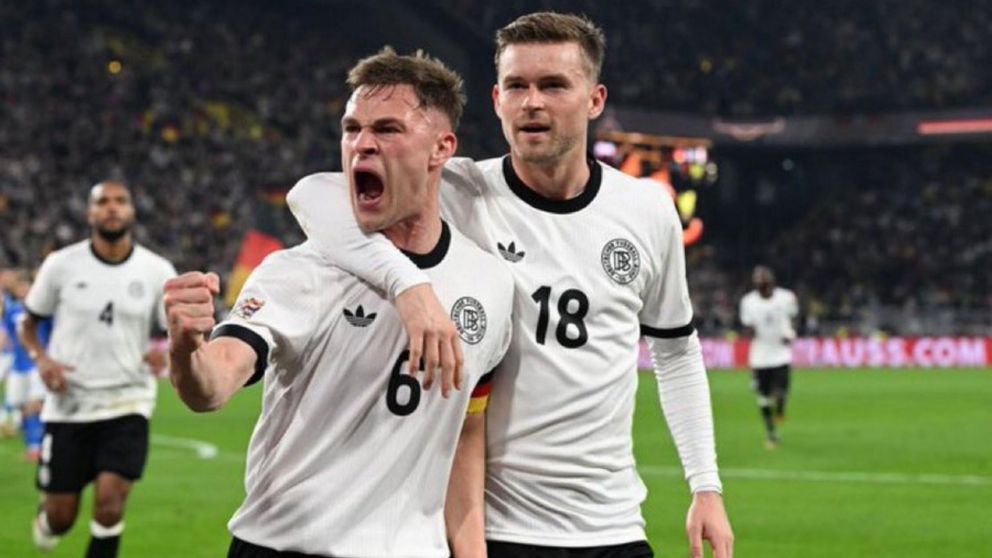 Si no sufre, no vale: Alemania empató ante Italia en un tremendo partido y se convirtió en semifinalista de la Liga de Naciones
